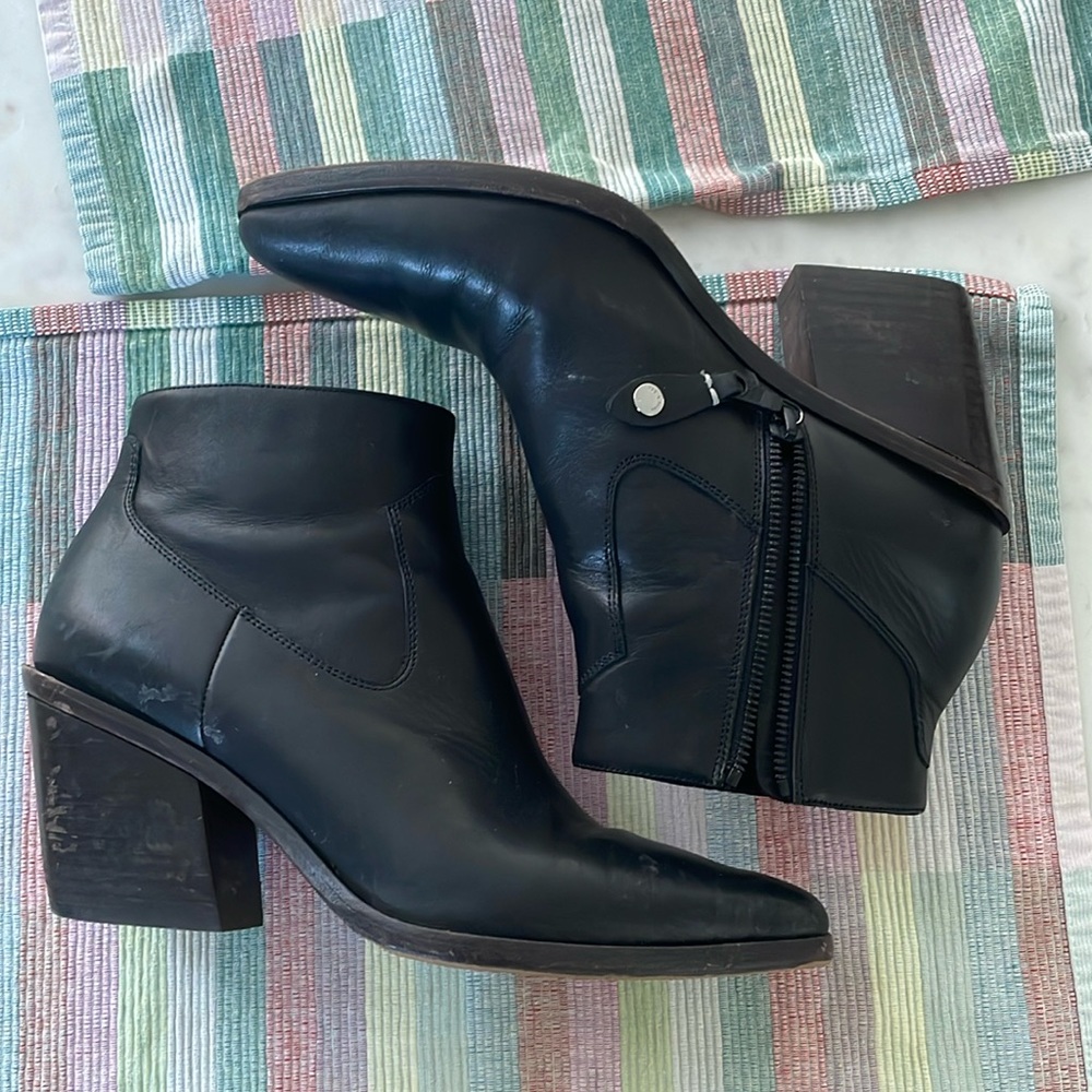 Rag & Bone Western Style Ankle Boot